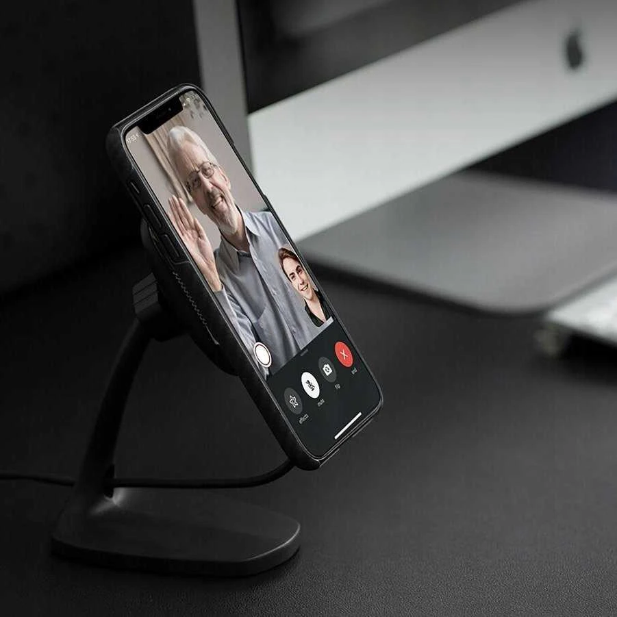 Pitaka Pitaka MagEZ Mount Qi Desktop, gunmetal