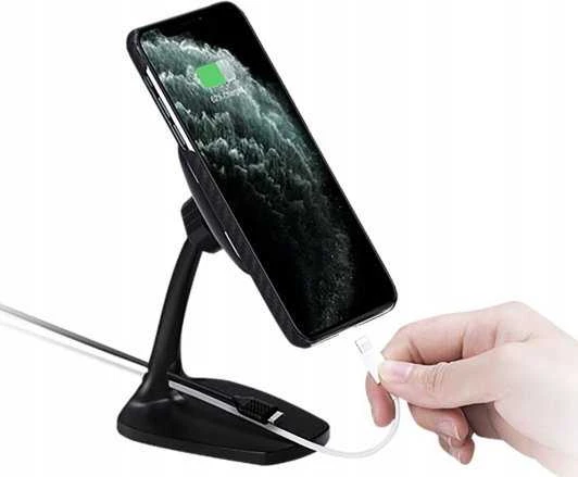 Pitaka Pitaka MagEZ Mount Qi Desktop, gunmetal
