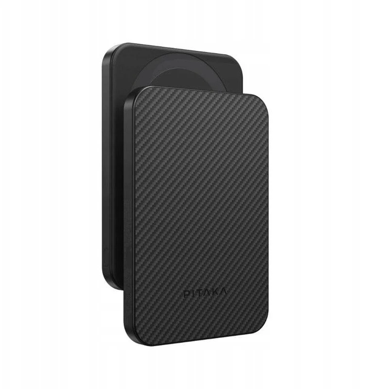 Pitaka Power Bank Qi2, Juodas/Pilkas