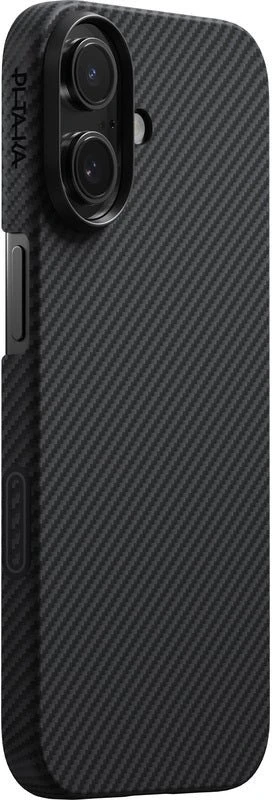 Dėklas Pitaka Ultra-Slim Case, Juodas/Pilkas - iPhone 17