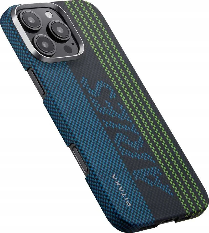 Pitaka x „Aries“ lytėjimo austas dėklas, skirtas kreditinei kortelei – „iPhone 16 Pro“