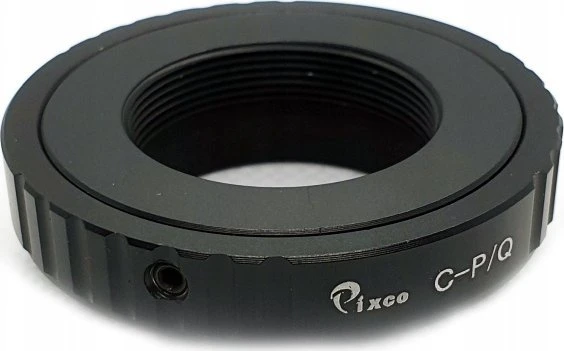 Pixco C-mount adapteris su fiksavimo varžtu