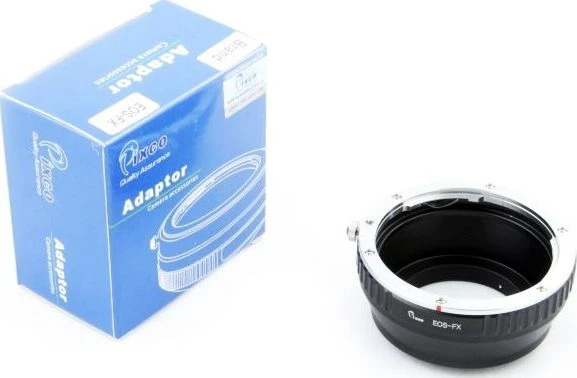 Pixco adapteris FUJI / FUJIFILM X X-mount prie CANON EOS EF EF-S