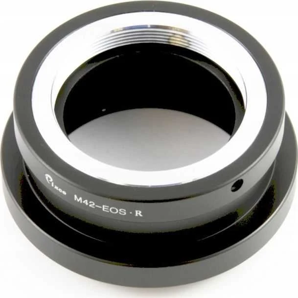 Pixco M42 į EOS R adapteris kampu