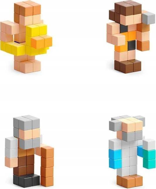 Pixio Magnetinių figūrėlių rinkinys Mini Figures 2, kolekcinis, vaikams nuo 6 metų, skatina kūrybiškumą ir motoriką, įvairiaspalvis