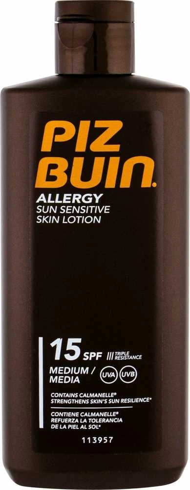 Antialerginis losjonas nuo saulės Piz Buin, SPF15, 200 ml