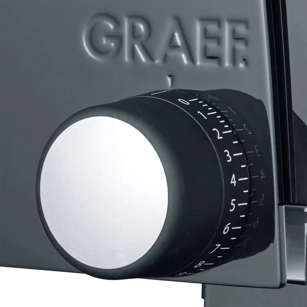 Graef S10 Twin pjaustyklės pjovimo storio reguliavimo rankenėlė