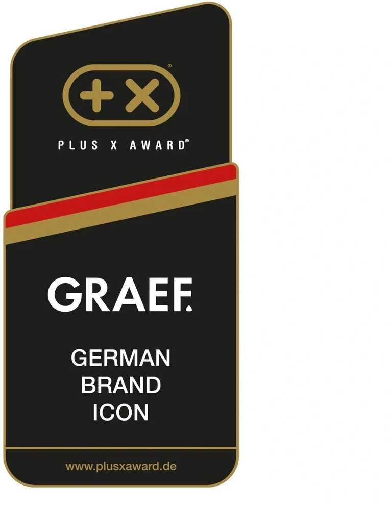 Graef German Brand Icon Plus X Award ženklas