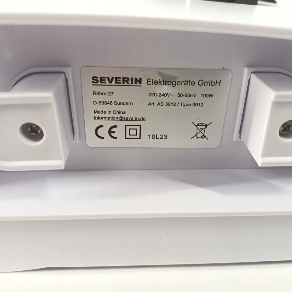 Severin AS 3912 balta
