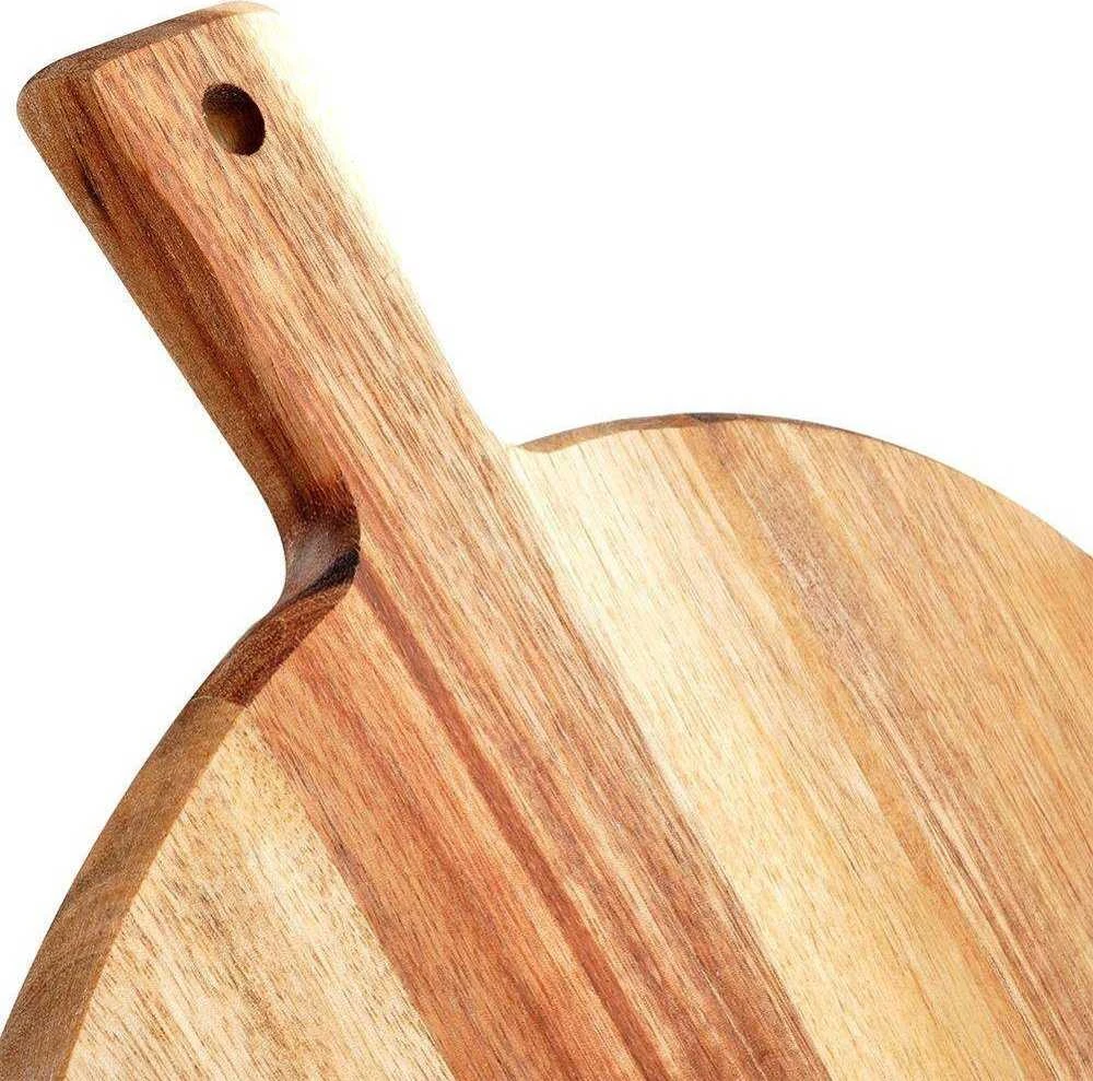 Excellent Houseware Pjaustymo ir serviravimo lenta medinė 40x33 cm