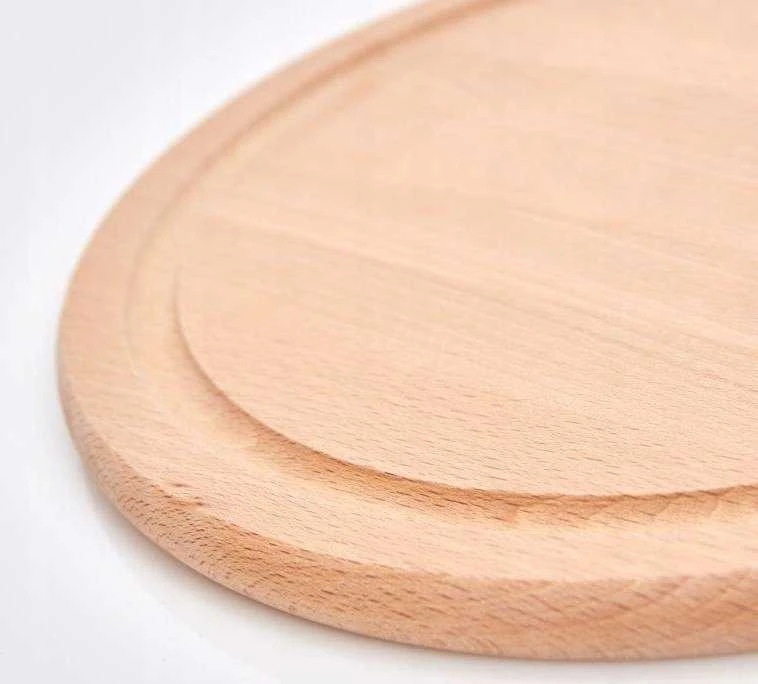 Zeller Apvali pjaustymo lenta iš buko medienos, Ø 25 cm