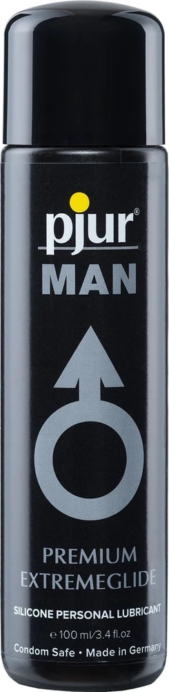 Pjur MAN Premium Extremeglide ilgai išliekantis drėkinamasis gelis silikono pagrindu 100 ml