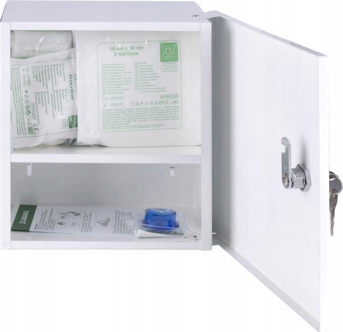 PK-MOT Sieninis pirmosios pagalbos rinkinys Donau Safety 20" DIN 13164 (+ kandiklis) metalinis