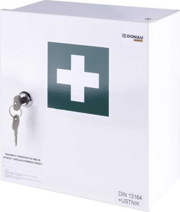 PK-MOT Sieninis pirmosios pagalbos rinkinys Donau Safety 20" DIN 13164 (+ kandiklis) metalinis