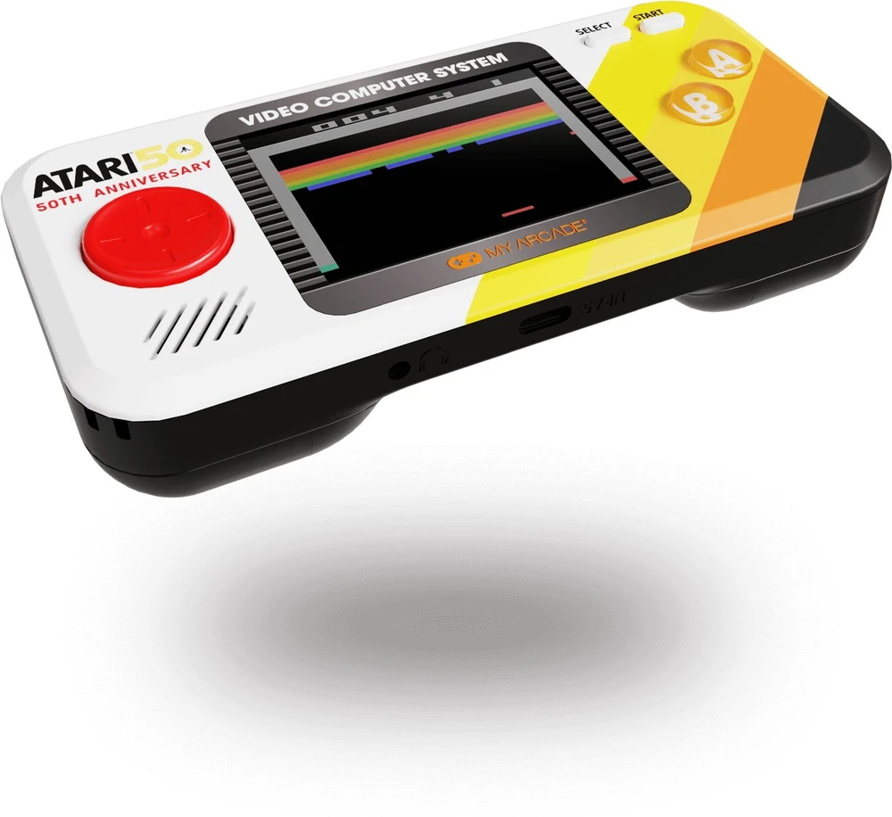 MY ARCADE MANO ARKADA Mano Arcade Pocket Player Pro Atari 100 žaidimai