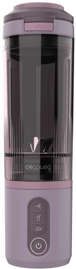 Plakiklis Puodelio formos blenderis Cecotec Power Titanium Shake2Go Candy asmeninis blenderis