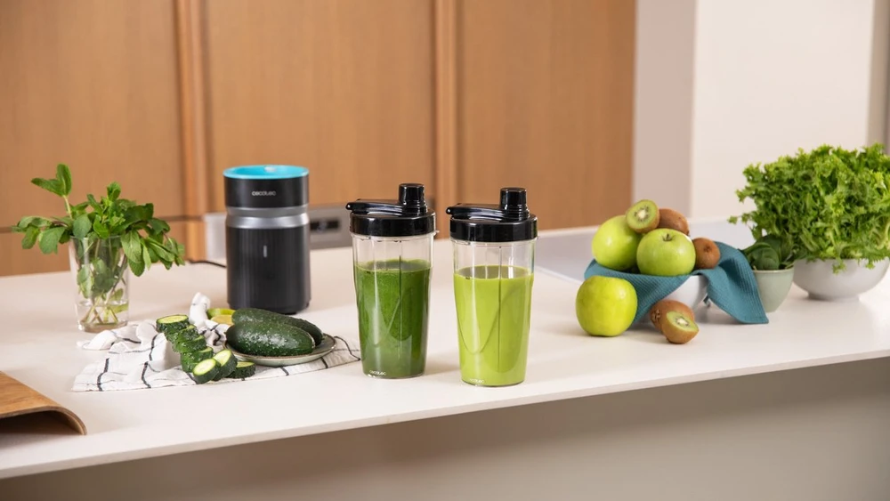 Plakiklis Blenderis Cecotec Personalny PowerTitanium 1000 Push2Go Duo