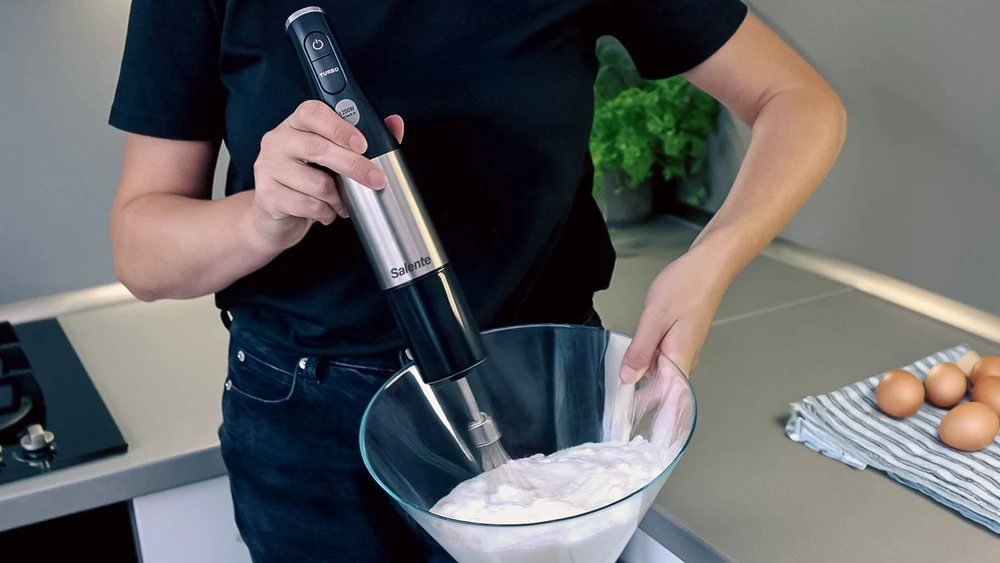 Evolveo SALENTE Mixxo daugiafunkcis rankinis trintuvas 3 viename, 1200 W, nerūdijančio plieno, juodas