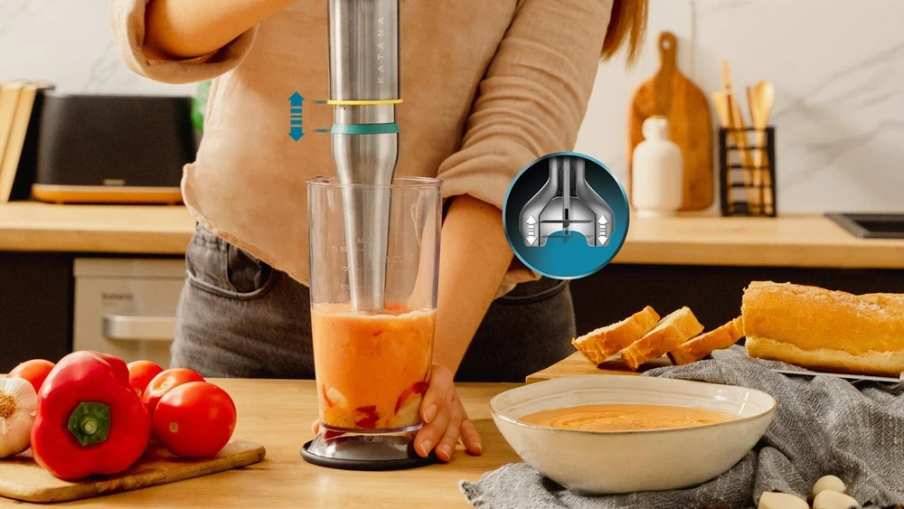 Plakiklis Maišytuvas Cecotec rankinis Katana 15 stiklinis 1,5 l