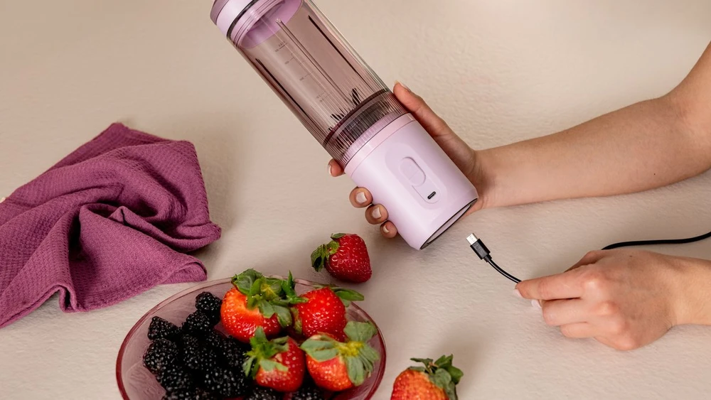 Plakiklis Maišytuvas Cecotec Power Titanium Shake2Go Dark Maišytuvas Personalny