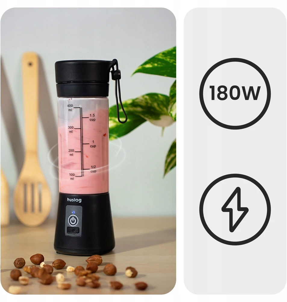 mPTech Sp. su o.o. Huslog Portable Maišytuvas TO GO 180W HUS1025
