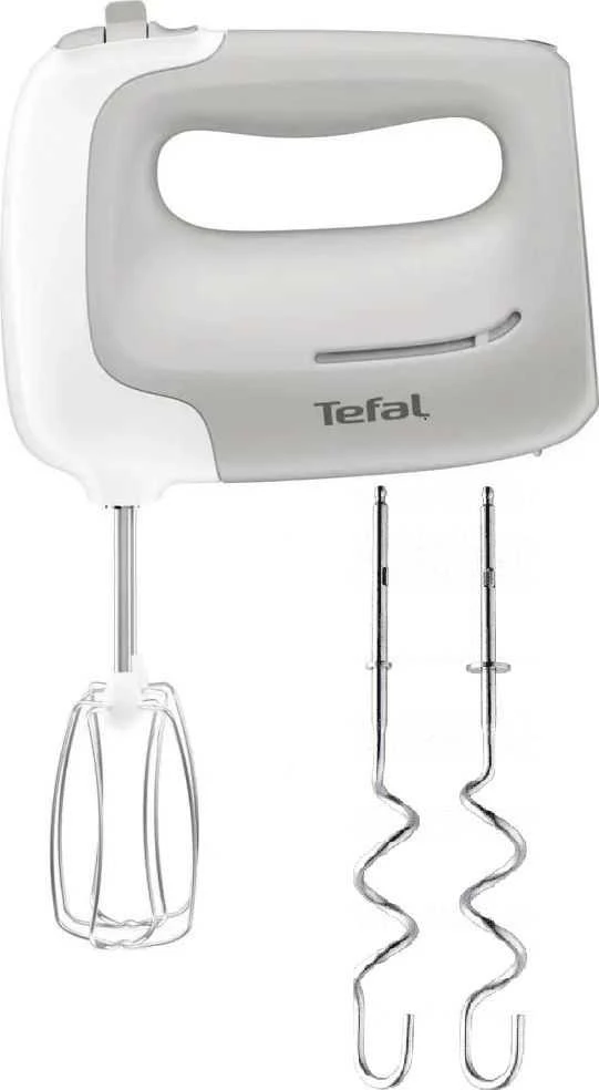 Plakiklis TEFAL | Hand Mixer | HT450B38 | Hand Mixer | 450 W | Greičių skaičius 5 | Turbo mode | Baltas