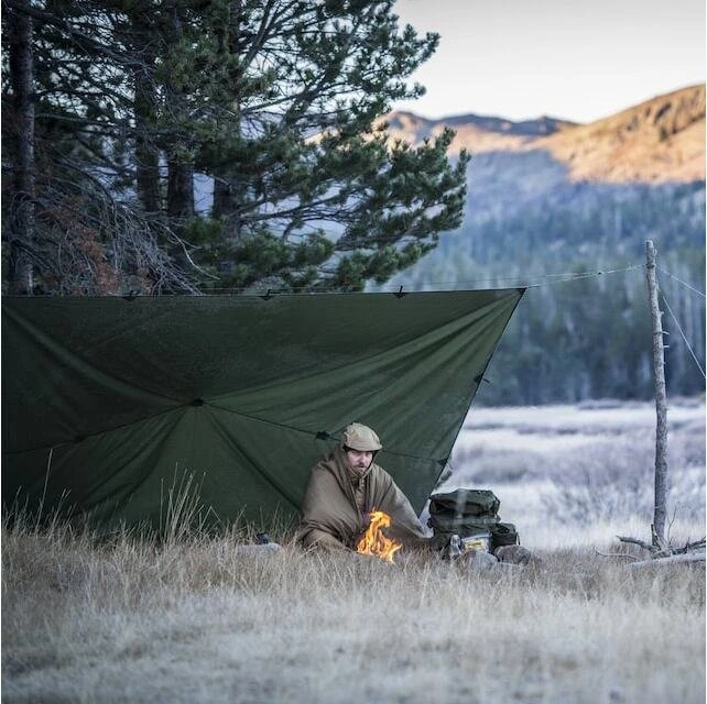 Palapinsiaustė Helikon-Tex Supertarp®, Taiga Žalias