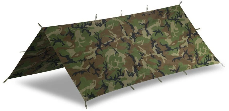 Palapinsiaustė Helikon-Tex Supertarp Small®, US Woodland