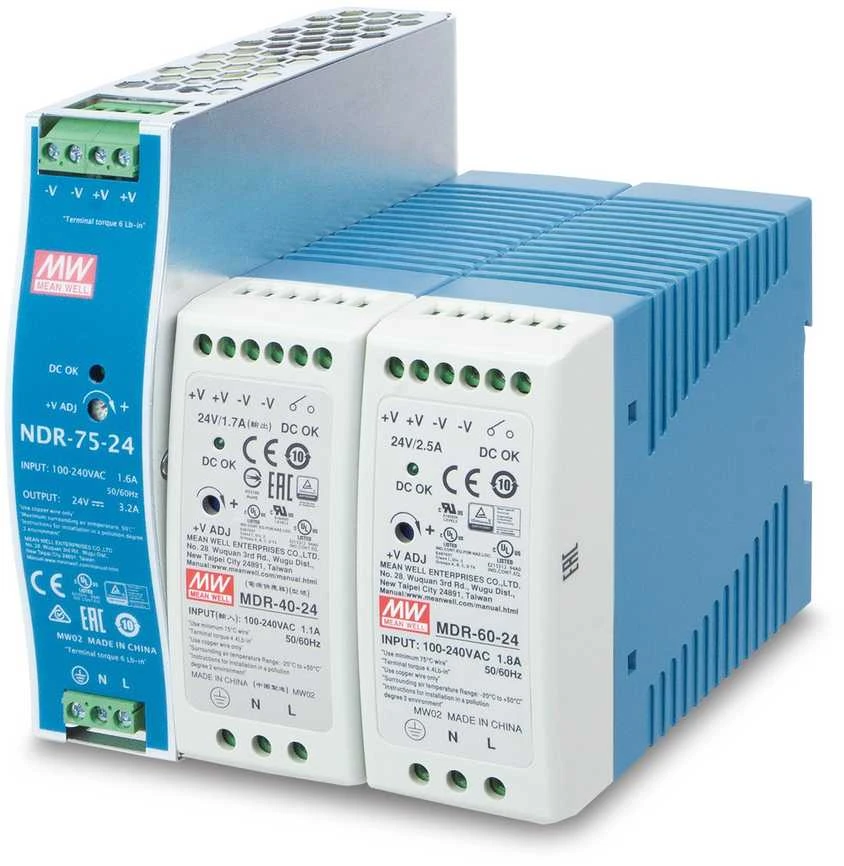 Planet 24V, 40W Din-Rail Power Supply