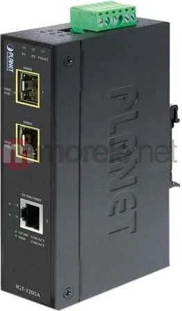 PLANET IGT-1205AT tinklo medijos keitiklis 1000 Mbit/s Mėlyna