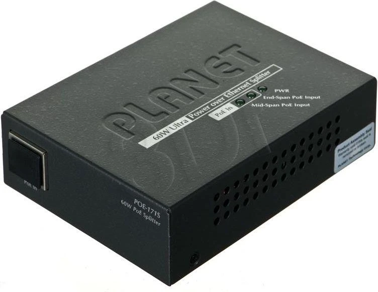 Šakotuvas Assmann Electronic Planet Splitter Ultra PoE 12V / 19V / 24V (POE-171S)