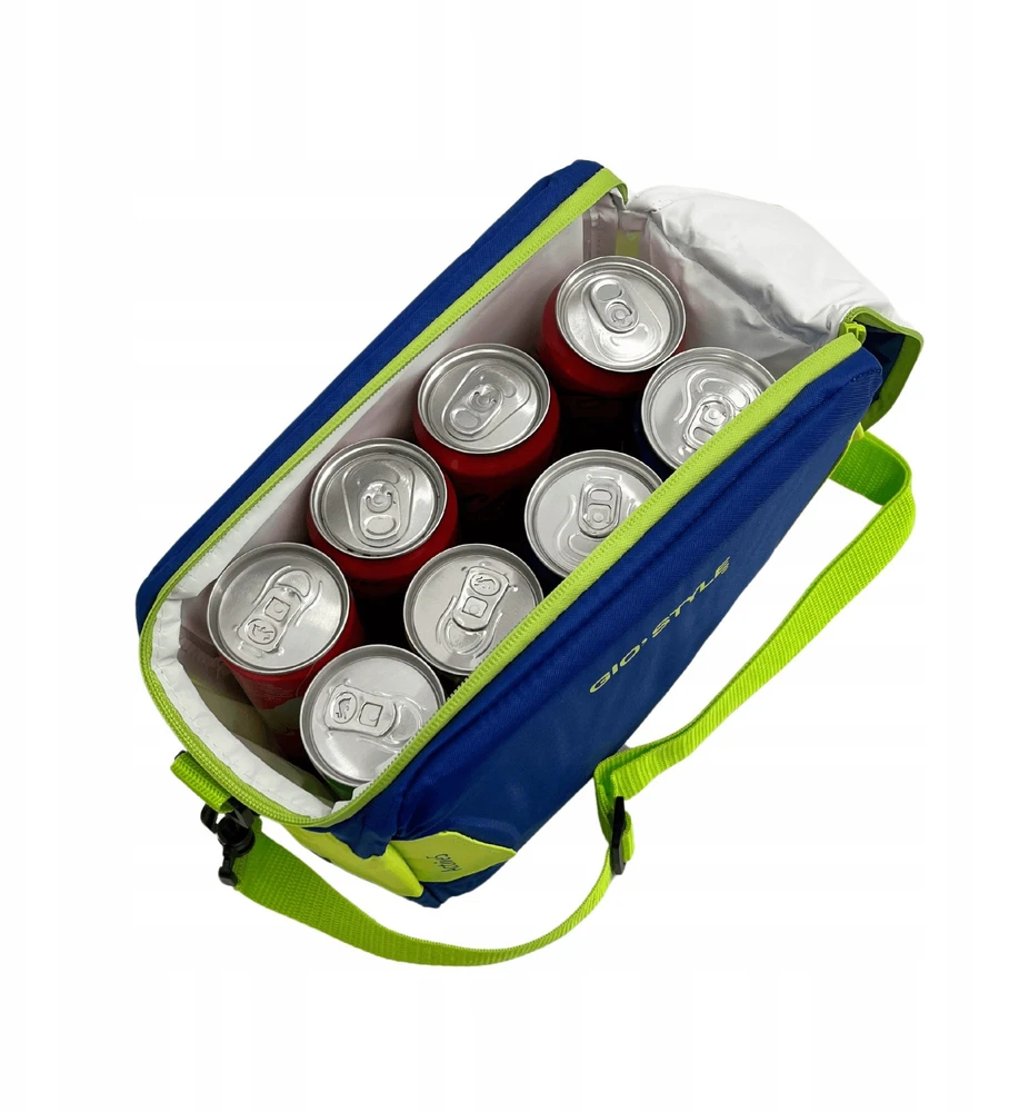 Style Stilingas termo pietų krepšys Active Lunch Bag mėlynas-žalias