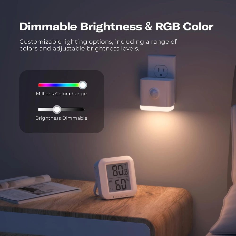 Planet Thirdreality Wi-Fi Matter išmanioji naktinė RGB lemputė 3 in 1