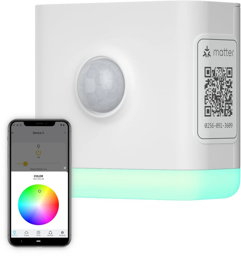 Planet Thirdreality Wi-Fi Matter išmanioji naktinė RGB lemputė 3 in 1