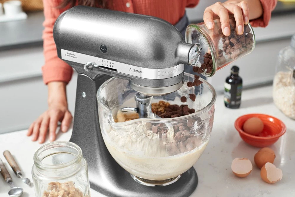 Virtuvinis kombainas KitchenAid ARTISAN 5KSM185PS Stand mixer 300 W Sidabrinis