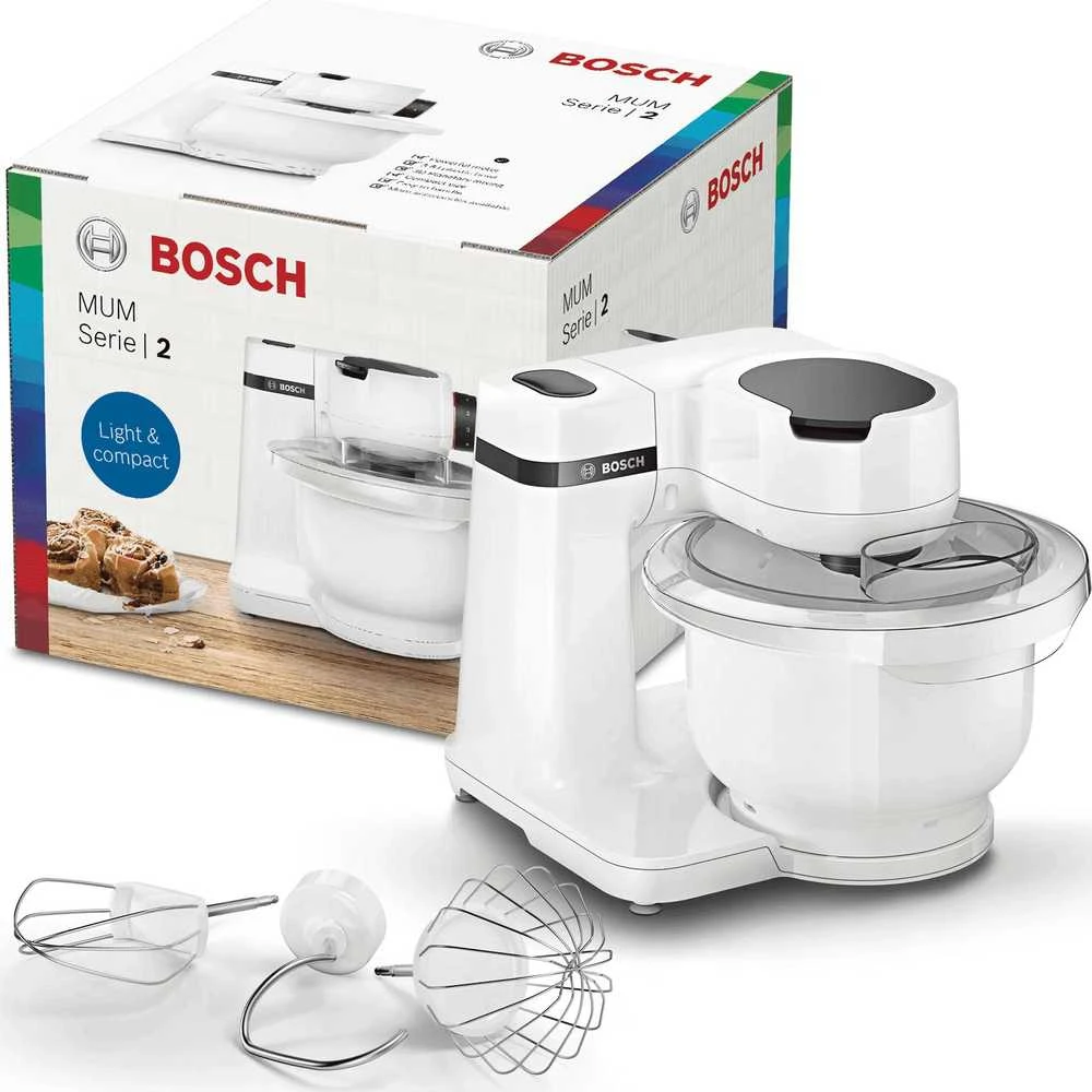 Bosch Virtuvės kombainas MUM Serie | 2 700 W, Baltas, MUMS2AW00
