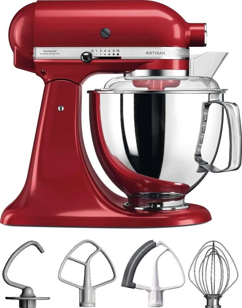 Virtuvinis kombainas KitchenAid 5KSM175PSEER, Raudonos spalvos