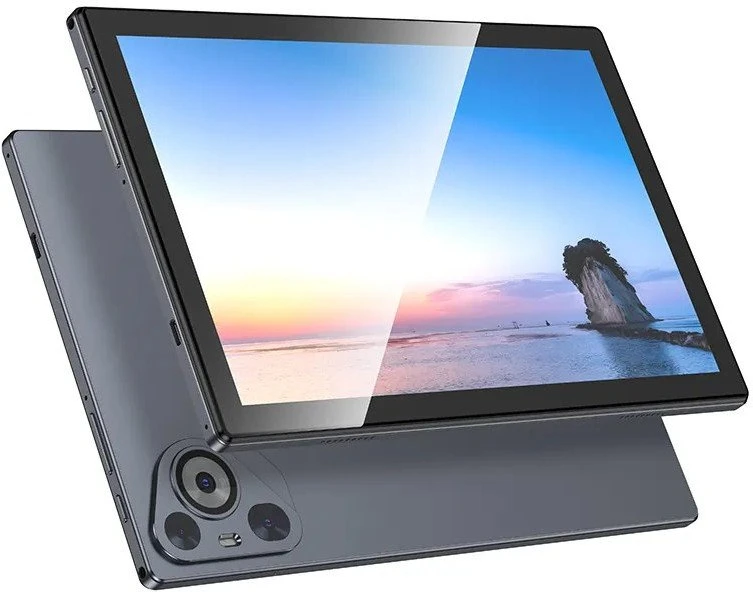 Planšetė 10.1" 6GB/128GB Hoco HD Wi-Fi/4G/BT 5.0 Android 14 A15 metal pilka