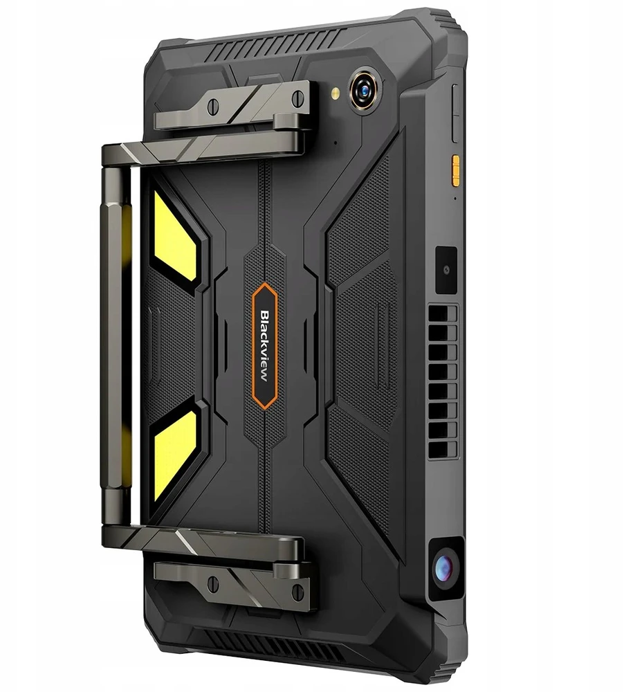 Planšetė Blackview „Active 12 Pro Rugged Tab 5G“ 12 GB / 256 11 colių FHD 1920x1200 IPS 90 Hz LCD „Corning Glass 3“ + PROJEKTORIUS 120 colių MT7300 Aštuonių branduolių 2,5 GHz 50 MP Priekinė / 108 MP Galinė kamera Naktinio matymo funkcija 30000 mAh 120 W įkrovimas „Android 15“ NFC MIL-STD-810H Juodas