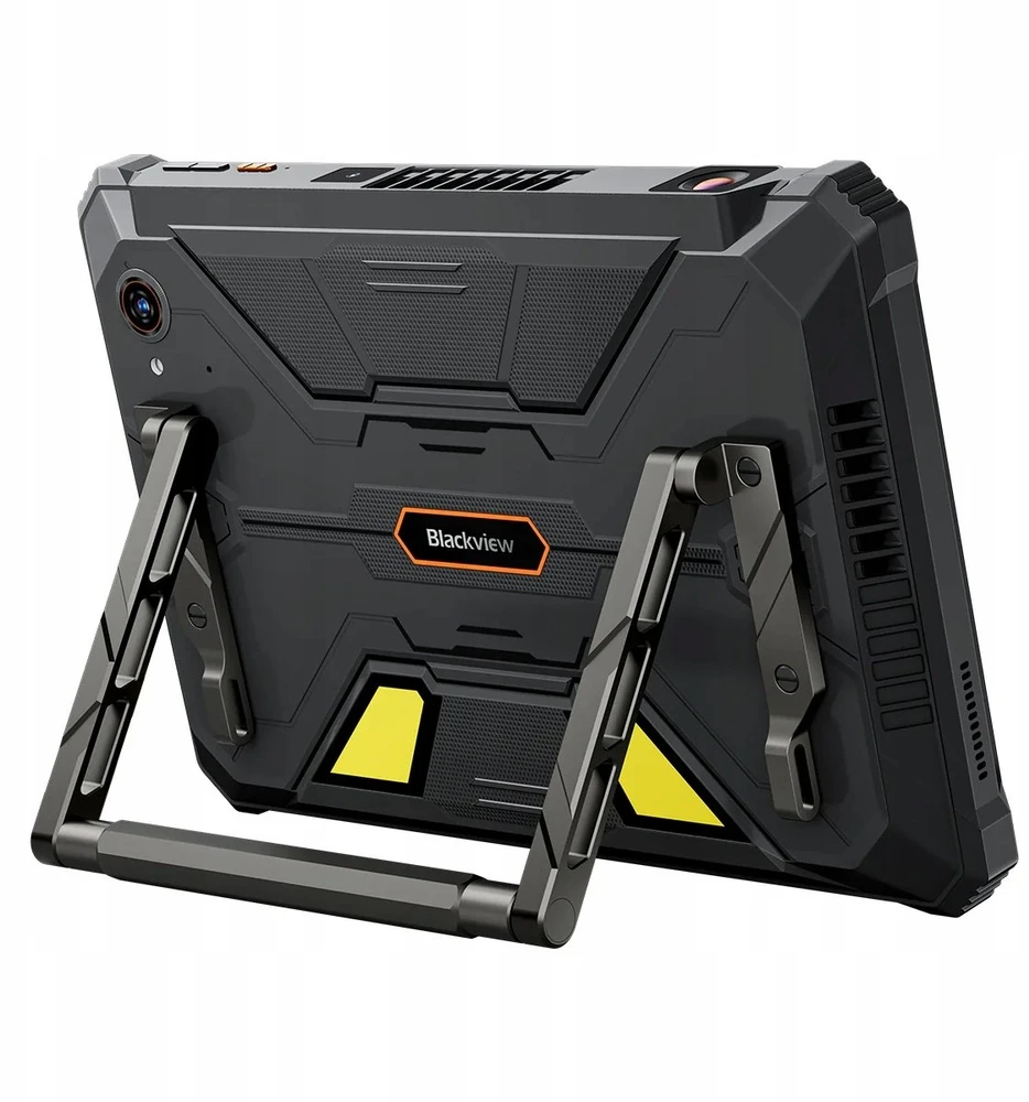 Planšetė Blackview „Active 12 Pro Rugged Tab 5G“ 12 GB / 256 11 colių FHD 1920x1200 IPS 90 Hz LCD „Corning Glass 3“ + PROJEKTORIUS 120 colių MT7300 Aštuonių branduolių 2,5 GHz 50 MP Priekinė / 108 MP Galinė kamera Naktinio matymo funkcija 30000 mAh 120 W įkrovimas „Android 15“ NFC MIL-STD-810H Juodas