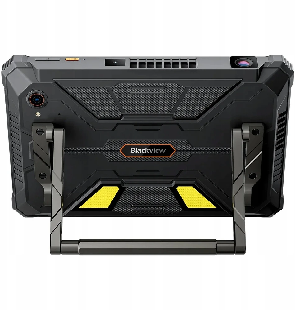 Planšetė Blackview „Active 12 Pro Rugged Tab 5G“ 12 GB / 256 11 colių FHD 1920x1200 IPS 90 Hz LCD „Corning Glass 3“ + PROJEKTORIUS 120 colių MT7300 Aštuonių branduolių 2,5 GHz 50 MP Priekinė / 108 MP Galinė kamera Naktinio matymo funkcija 30000 mAh 120 W įkrovimas „Android 15“ NFC MIL-STD-810H Juodas