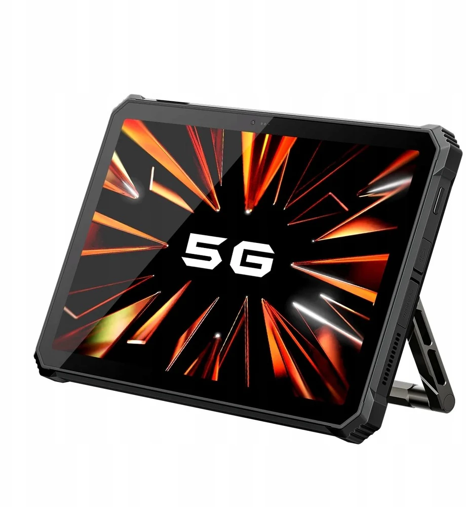 Planšetė Blackview „Active 12 Pro Rugged Tab 5G“ 12 GB / 256 11 colių FHD 1920x1200 IPS 90 Hz LCD „Corning Glass 3“ + PROJEKTORIUS 120 colių MT7300 Aštuonių branduolių 2,5 GHz 50 MP Priekinė / 108 MP Galinė kamera Naktinio matymo funkcija 30000 mAh 120 W įkrovimas „Android 15“ NFC MIL-STD-810H Juodas