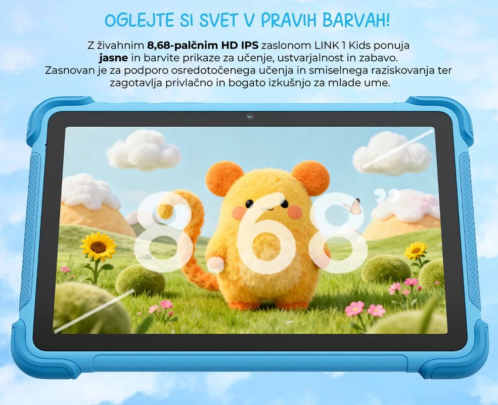 Blackview Mėlyna "Blackwiev Planšetė Link 1 Kids 8 " 4 I 64 GB I Mėlyna"