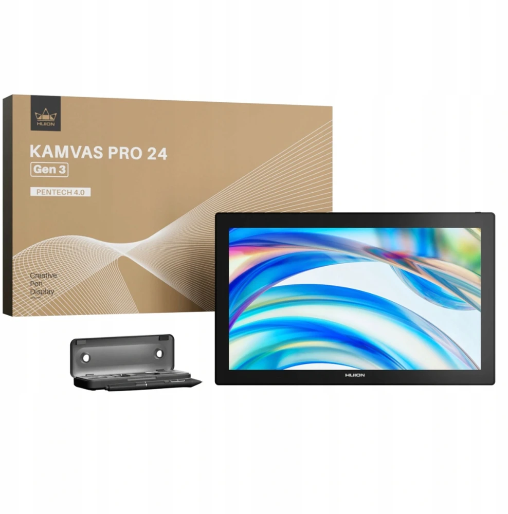 „Huion Kamvas Pro 24 Gen 3 GT2402“ grafinis planšetinis kompiuteris