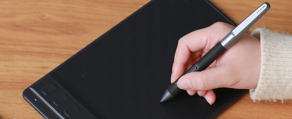 Huion Grafinė planšetė Inspiroy 2S Juodas