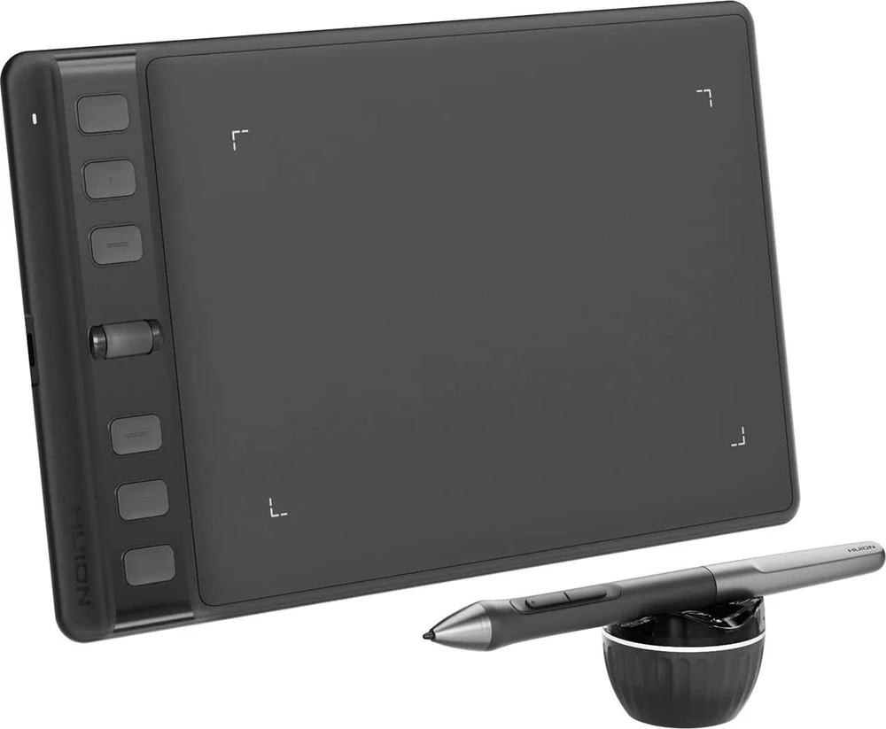 Huion Grafinė planšetė Inspiroy 2S Juodas