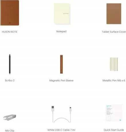 Bevielė grafinė planšetė HUION Note X10