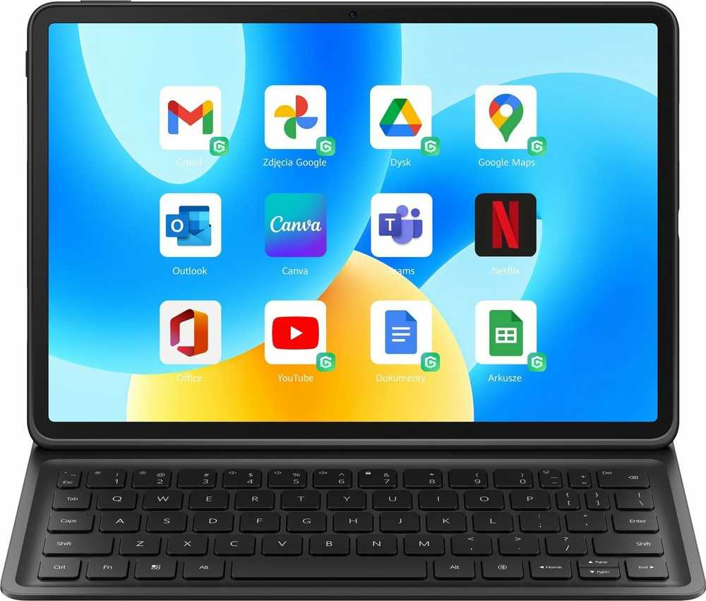 Planšetė Huawei MatePad 11.5'' 8/128GB WiFi + klaviatūra, pilkos spalvos