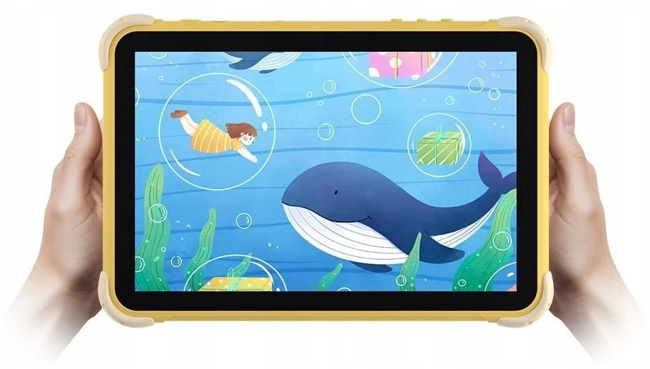 Planšetė Kodak Planšetė Dla Dzieci Kt102 10.1" Android 15 4/64gb 6000mah 2x Aparat / Kt102 Geltonas
