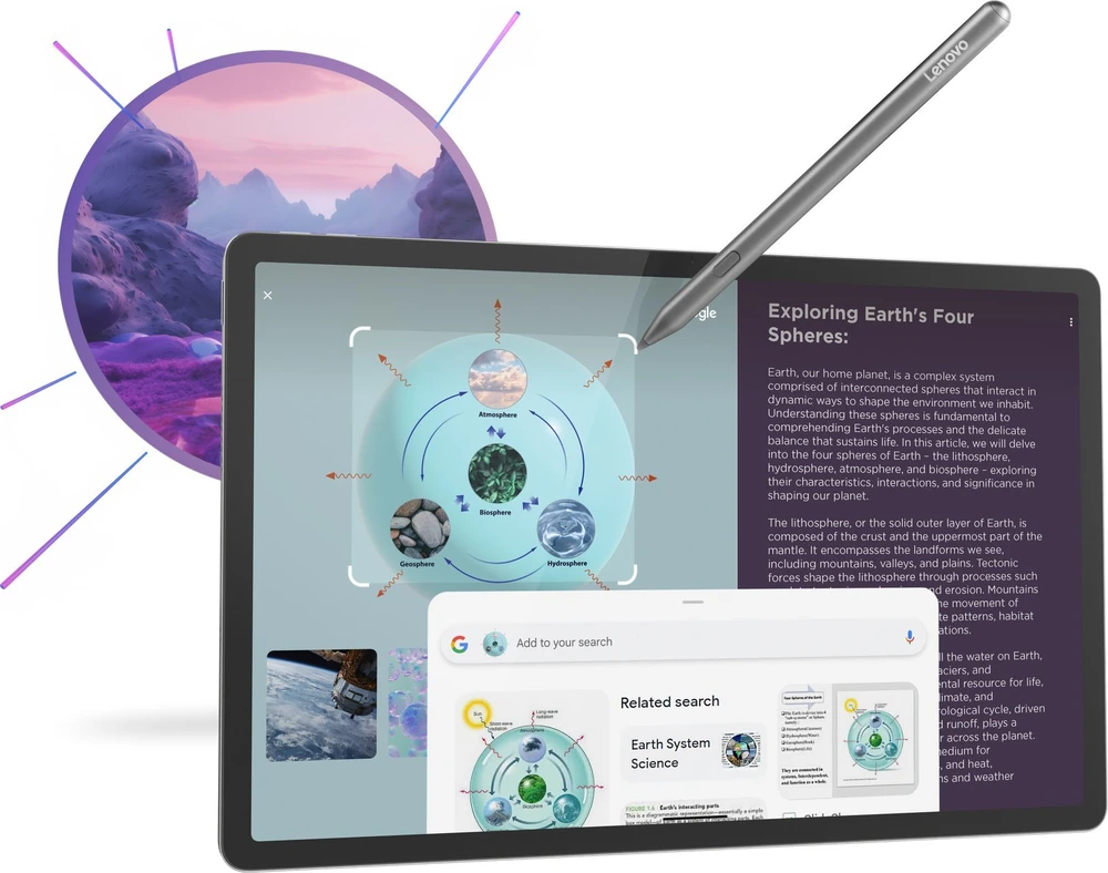 Planšetinis kompiuteris Lenovo Idea Tab Pro 12.7 (TB373FU), 8 GB + 256 GB, Pilkas